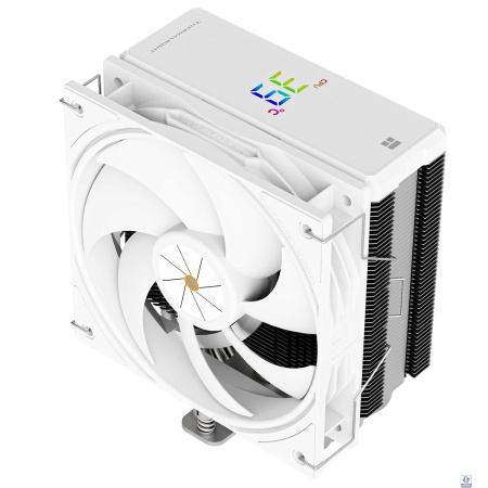 Thermalright Кулер Assassin X 120 R Digital White  LGA115X/1200/1700/1851 (120mm PWM Fan, 4 тепл. трубки 6мм) / TRAX120RDW