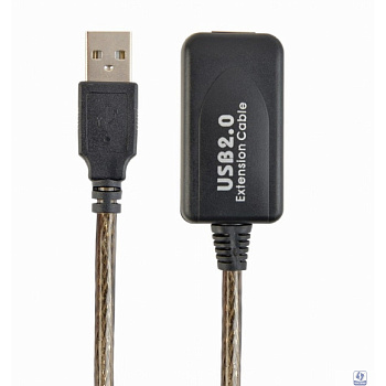 Cablexpert Кабель удлинитель USB 2.0 активный AM/AF, 10м (UAE-01-10M)