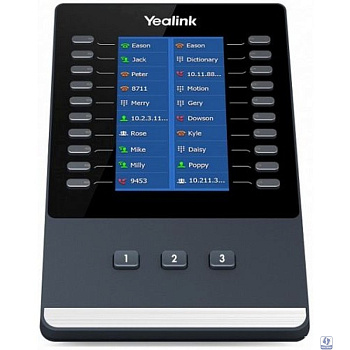 YEALINK EXP43, цветной экран, для телефонов SIP-T43U, SIP-T46U, SIP-T48U