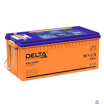 Delta DTM 12200 L (200 А\ч, 12В) свинцово- кислотный аккумулятор  