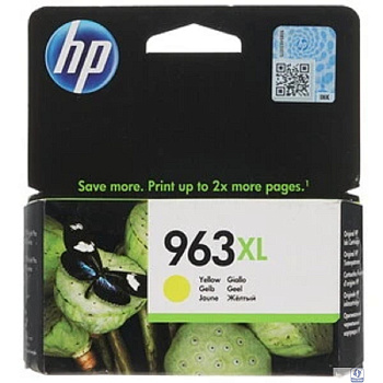 HP 3JA29AE Картридж струйный  963 желтый (1600 стр.) 