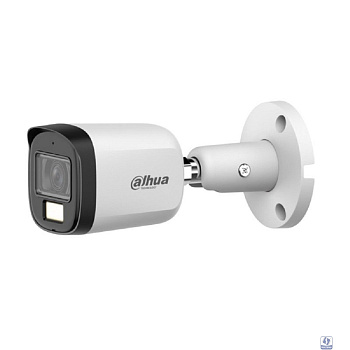 DAHUA DH-HAC-B2A21P-U-IL-0280B Уличная цилиндрическая HDCVI-видеокамера 2Мп; CMOS; объектив 2.8мм; ИК 30м, Led 20м; IP67; металл, пластик