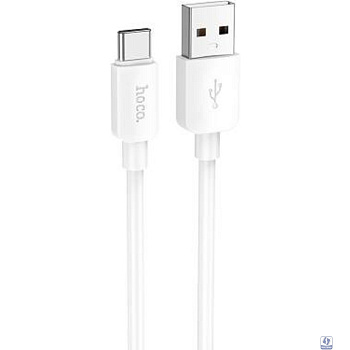 HOCO X96/ USB кабель Type-C/ 1m/ 3A/ White