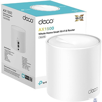 TP-Link Deco X10(1-pack) AX1500 Домашняя Mesh Wi-Fi система