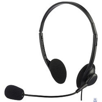 Повреждение упаковки Oklick HS-M143VB черный 1.8м накладные оголовье [614036]