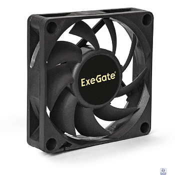 Exegate EX283372RUS Вентилятор ExeGate EX07015H3PM, 70x70x15 мм, гидродинамический, 3pin+Molex, 3000RPM, 26dBA