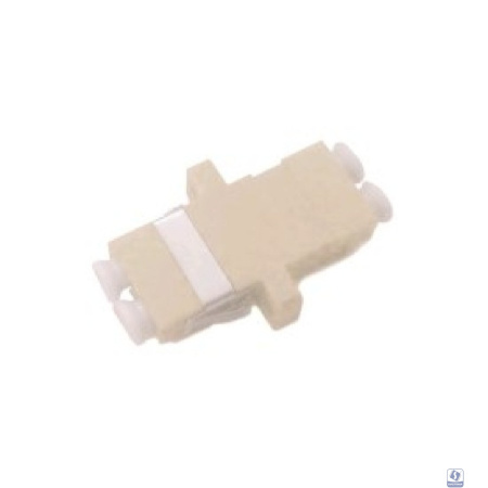 Rexant (50-6084) Оптический проходной адаптер LC-LC Duplex MM UPC пластиковый корпус бежевый (Упаковка 10 шт)