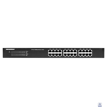 NEOMAX неуправляемый коммутатор NMS-124P-1000-SR, 24 порта 1000 Mbps, металл Rack