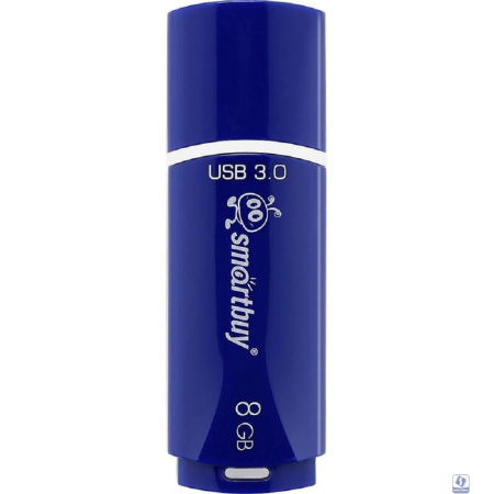 Smartbuy USB Drive 8GB Crown Blue (SB8GBCRW-Bl) 