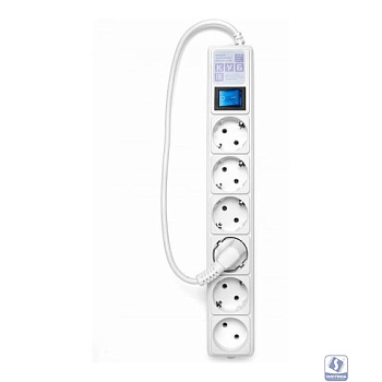 PowerCube Удлинитель на пласт.катушкуе (PC20201) 30м, 1 розетка б/з, 10А