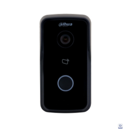 DAHUA DHI-VTO2111D-P-S3 Вызывная панель с разрешением камеры 2мп и CMOS сенсором, IP65, поддержка режима "Ночь" и голосового оповещения, питание DC 12V/PoE