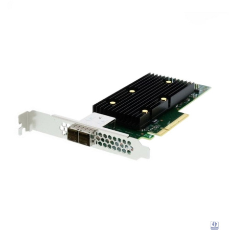 HBA-адаптер Broadcom SAS 9400-8e SGL (05-50013-01 / 03-50013-16008) PCIe 3.1 x8 LP, Tri-Mode SAS/SATA/NVMe 12G HBA, 8port(2*ext SFF8644), 3408 IOC 