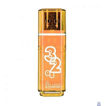 Smartbuy USB Drive 32Gb Glossy series Orange SB32GBGS-Or