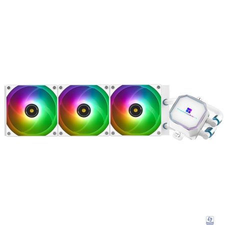 Thermalright Система водяного охлаждения Frozen Prism 360 White ARGB / 3x120mm ARGB PWM Fans / TRFP360AW