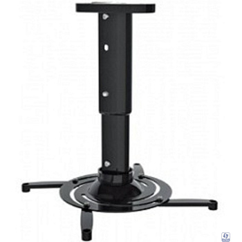 Cactus CS-VM-PR05M-BK черный Кронштейн для проектора макс.10кг настенный и потолочный поворот и наклон