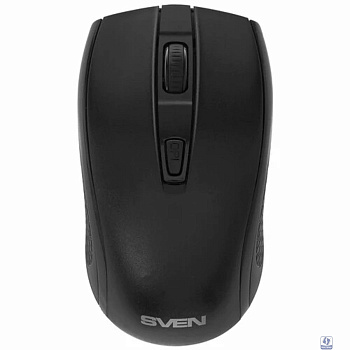 Беспроводная мышь Sven RX-220W чёрная (3+1кл. 800-1600DPI, блист)