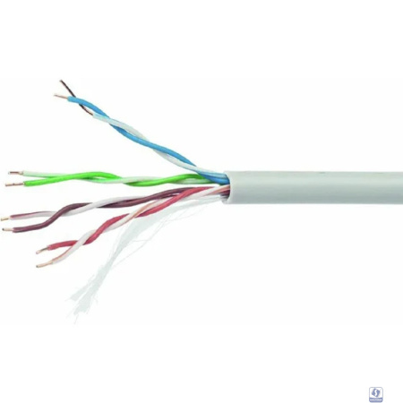 Cablexpert  [UPC-5040E-SOL/100] Кабель UTP кат.5e, 4 пары, 0.40 мм 100м, ССА одножильный 