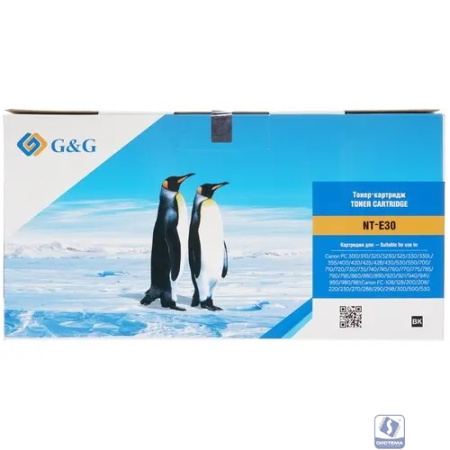 Картридж лазерный G&G GG-E30 черный (4000стр.) для Canon PC 300/400/700/860/920/981;FC-108/128/200/208/500/530