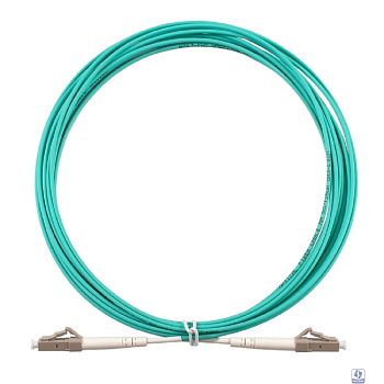 Exegate EX295145RUS Патч-корд волоконно-оптический FC-S-503-LC-LC-5M-LSZH (Шнур ВО MM 50/125 (OM3), LC/UPC-LC/UPC, Simplex, LSZH, 5м)