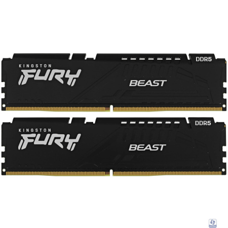 Kingston DDR5 DIMM 16GB 5200MT/s CL40 (Kit of 2) FURY Beast Black [KF552C40BBK2-16]