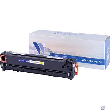 NVPrint CB542A/CRG716 Картридж  для Color LaserJet CP1215/1515/CM1518  (1400k) желтый