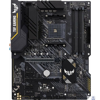 ASUS TUF GAMING B450-PLUS II (Socket AM4, ATX, 4xDDR4(128GB), DP/HDMI, 1xPCIe 3.0x16/1xPCIe 2.0x16/3xPCIe 2.0, 1xLAN, 6xSATA 6Gb/s, 2xM.2, 1xType-C, 5xUSB 3.2, 2xUSB 2.0)
