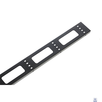 ЦМО Вертикальный кабельный органайзер для стойки внешний с окнами, ширина 95 мм 38U, цвет черный (ВКО-СТК-38-9005)