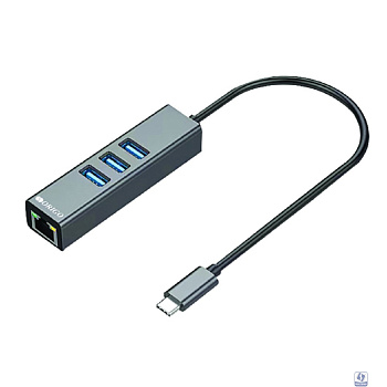 ORIGO OU330N/A1A Сетевой адаптер USB-C/Gigabit Ethernet с 3 портами USB 3.0