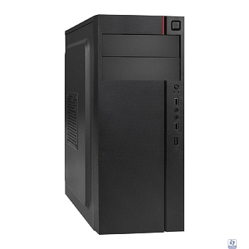 Exegate EX299319RUS Корпус Miditower ExeGate AA-440-UNS450 (ATX, БП UNS450 с вент. 12см, 2*USB, аудио, черный)