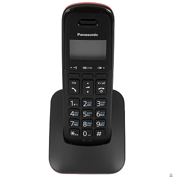 Panasonic KX-TGB610RUR (красный) {Беспроводной DECT,40 мелодий,телефонный справочник 120 зап.