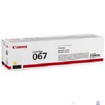 Canon Cartridge 067Y 5099C002  тонер-картридж для i-SENSYS LBP631CW LBP631, LBP633Cdw LBP633, MF651Cw MF651, MF655Cdw MF655, MF657Cdw MF657, Yellow