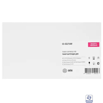 Cactus CE273A Тонер Картридж Cactus CS-CE273A  пурпурный  для HP LJ Ent CP5525 (15000стр.)