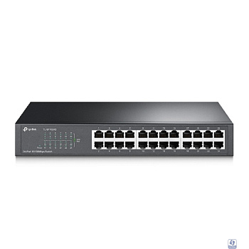TP-Link TL-SF1024D Коммутатор с 24 портами 10/100 Мбит/с для размещения на столе или в стойке