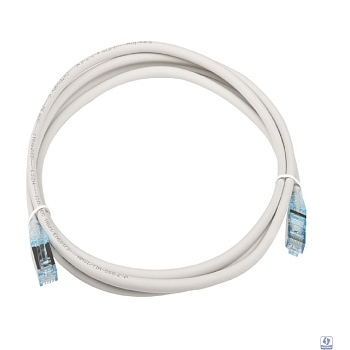 Hyperline PC-LPM-STP-RJ45-RJ45-C6-2M-LSZH-GY Патч-корд F/UTP, экранированный, Cat.6, LSZH, 2 м, серый