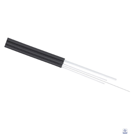 CABEUS SW-FTTH-9-01-4-LSZH-IN/OUT-40 КАБЕЛЬ ВОЛОКОННО-ОПТИЧЕСКИЙ 9/125 ОДНОМОДОВЫЙ, 1 ВОЛОКНО, УСИЛЕН ДВУМЯ СТЕКЛОПРУТКАМИ, FTTH (FIBER TO THE HOME) С ВНЕШНИМ СИЛОВЫМ ЭЛЕМЕНТОМ ИЗ СТЕКЛОПРУТКА, ВНУТРЕ