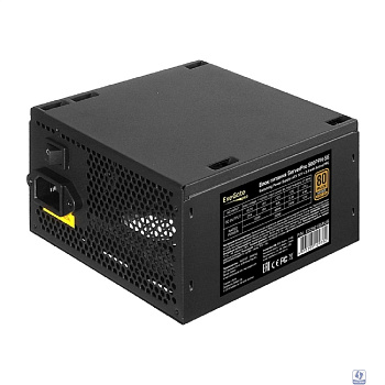 Exegate EX292195RUS Серверный БП 500W ExeGate ServerPRO 80 PLUS® Bronze 500PPH-SE (ATX, for 3U+ cases, APFC, КПД 89% (80 PLUS Bronze), 12cm fan, 24p, (4+4)p, PCIe, 5SATA, 3IDE, black)