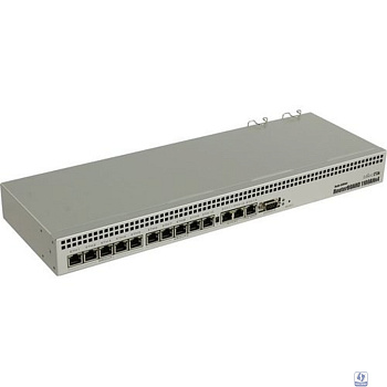 MikroTik RB1100DX4 Dude Edition Маршрутизатор, в стойку, 13x 1G Ethernet, 2x SATA3, 2x M.2, 60Gb SSD