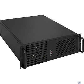 Exegate EX293184RUS Серверный корпус ExeGate Pro 3U390-08 <RM 19", высота 3U, глубина 390, БП 500RADS, USB>
