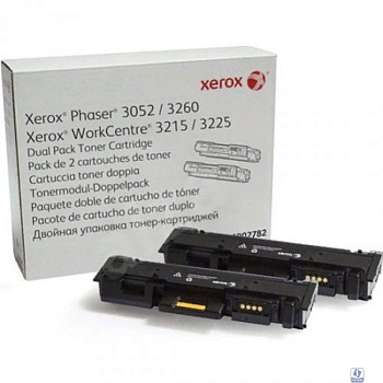 XEROX 106R02782 Тонер-картридж XEROX Phaser 3052/3260/WC 3215/25 (o) 3K (двойная упаковка)