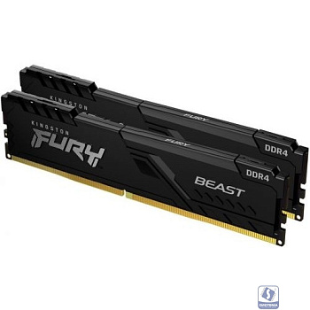 Kingston DDR4 DIMM 64GB 3600MHz CL18 (Kit of 2) FURY Beast Black KF436C18BBK2/64