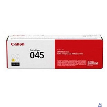 Canon Cartridge 045H Y 1243C002 Картридж для i-SENSYS MF630.  Жёлтый. 2 200 страниц 