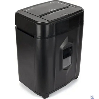 ГЕЛЕОС Уничтожитель документов АП23-4 черный с автоподачей (секр.P-4) перекрестный 145лист. 23лтр. скрепки скобы пл.карты