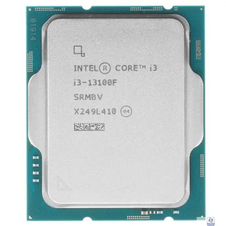 Товар с витрины. Протестирован. CPU Intel Core i3-13100F Raptor Lake OEM 