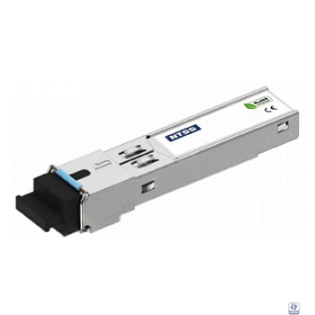 NTSS Модуль NTSS SFP, 1,25Гбит/с, разъём SC, рабочая длина волны 1310/1550нм, SM, WDM, дальность до 3км, ОБ 6дБ, DDM NTSS-SFP-1.25G-35-3SD