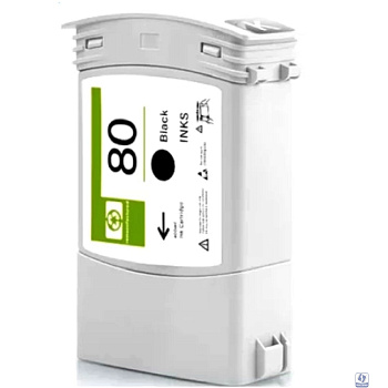 Струйный картридж NV Print 80 (NV-C4871A) Black для HP DesignJet 1050c, 1055cm (400мл)