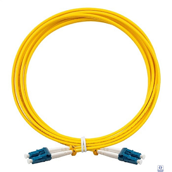 Exegate EX295137RUS Патч-корд волоконно-оптический FC-D-9-LC-LC-3M-LSZH (Шнур ВО SM 9/125 (OS2/G.652.D), LC/UPC-LC/UPC, Duplex, LSZH, 3м)