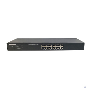 NEOMAX неуправляемый коммутатор NMS-116P-1000-SR, 16 портов 1000 Mbps, металл Rack