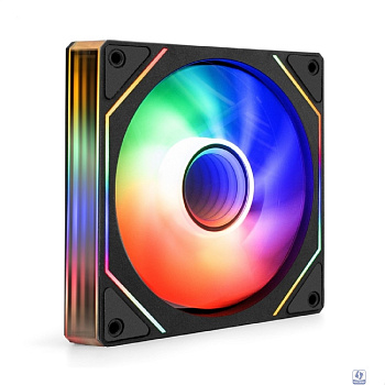 Exegate EX299561RUS Вентилятор с подсветкой ExeGate EX12025H3P4PPRM-PWM.ARGB (120x120x25, ARGB, Hydraulic bearing (гидродинамический), 4pin + 3pin, 600-1800RPM, 26dBA)