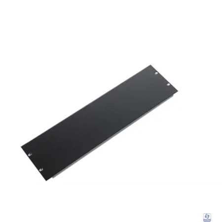 ЦМО Фальшпанель в шкаф 19" 3U, цвет черный (ФП-3-9005)