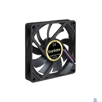 Exegate EX288924RUS Вентилятор ExeGate EX08015B4P-PWM (80x80x15 мм, 2-Ball (двойной шарикоподшипник), 4pin, PWM, 24dBA)